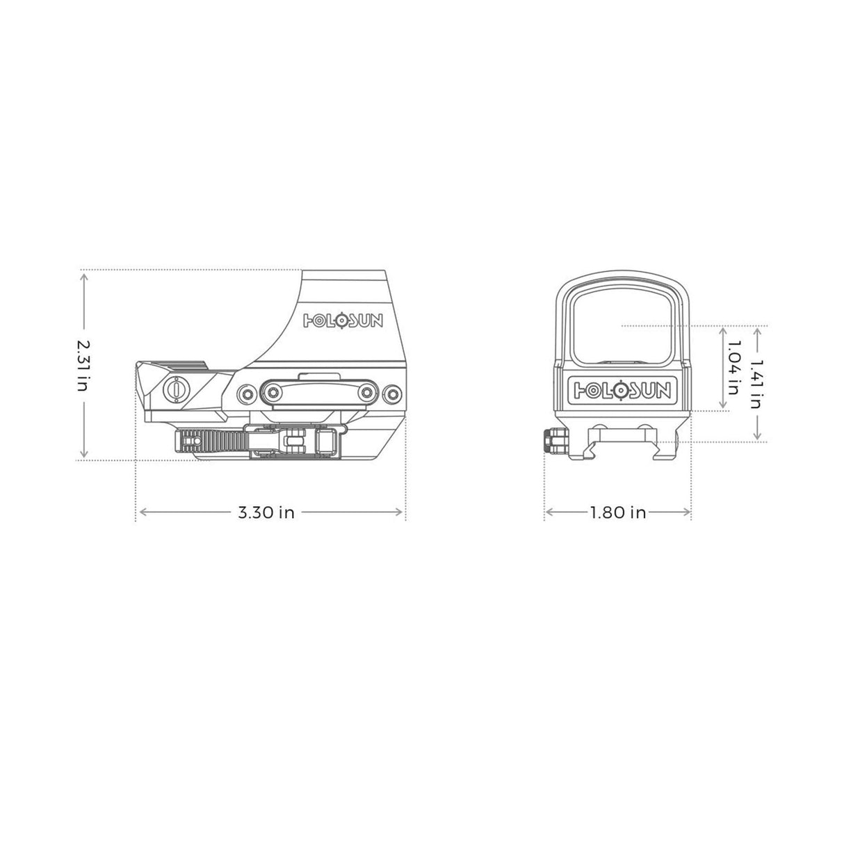 Holosun 510C FDE - Ubitzu