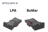 1911 [BoMar Cut] red dot mount | type B [RMR & RTS footprint] - Ubitzu