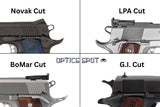 1911 [Novak Cut] adjustable sights | white dots - Ubitzu
