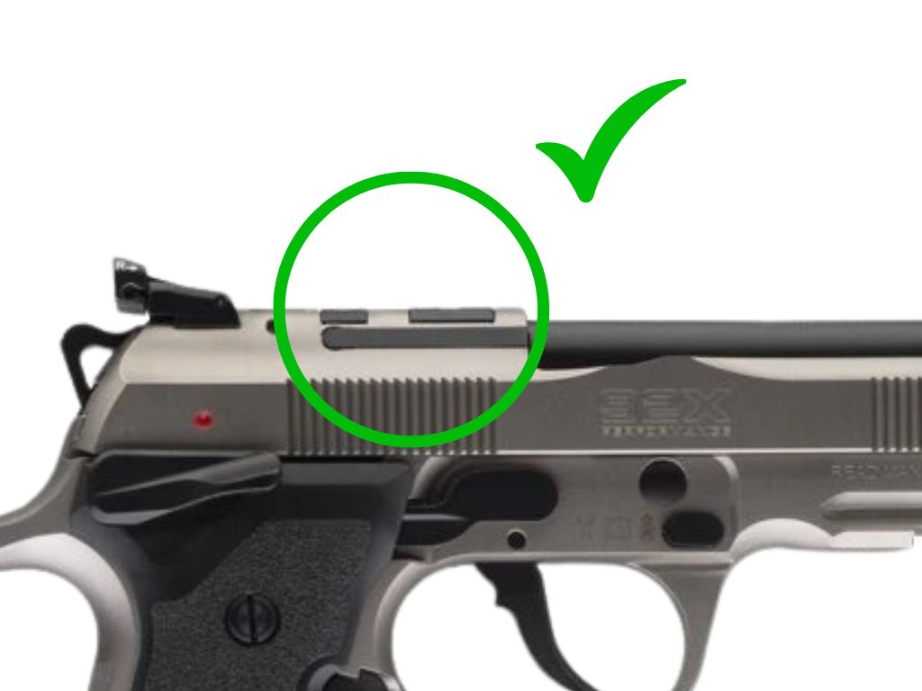 Beretta [92X 92XI 92 GTS 92X RDO M9A4] Optics Ready plate | Leupold DPP footprint - Ubitzu