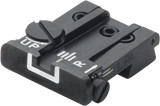 Browning Hi-Power [Sport Vigilante Mark III Practical HP40] justerbart baksikte | vita linjer - Ubitzu