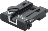 Browning Hi-Power Vigilante justerbart baksikte | vita linjer - Ubitzu