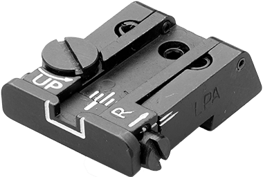 CZ P-10 justerbart baksikte | vita linjer - Ubitzu
