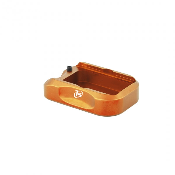 Glock 19X alu magasinbottenplatta | +1 patron - Orange - Ubitzu