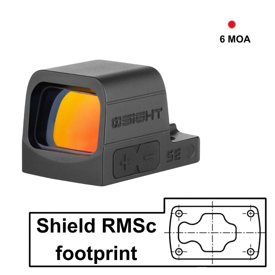 Osight SE [röd] | 6 MOA - Ubitzu