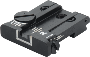 Sig [P220 P225 P226 P227 P229 P320] justerbart baksikte | vita linjer - Ubitzu