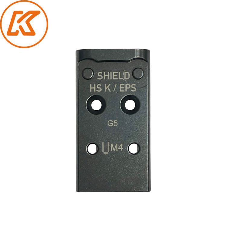 Steel rödpunktsikte adapterplatta for Glock MOS | Shield RMSc & Holosun K-series footprint - Ubitzu