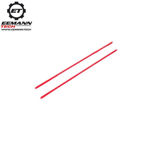 Universella fiberoptiska siktinsatser | 2-delat set - Röd 1.0 mm - Ubitzu