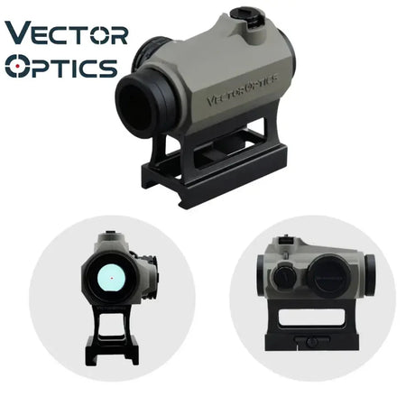 Vector Optics Maverick 1x22 S-SOP rödpunktsikte - Ubitzu