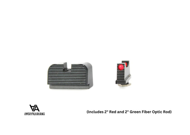 Walther PDP co-witness sights | fiber optic - Ubitzu