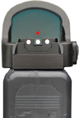 Walther PDP semi-adjustable co-witness sights | white dots - Ubitzu