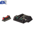 Walther Q4 SF OR & Q5 Match SF adjustable sights | fiber optic - Ubitzu