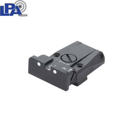 Walther Q5 Match SF adjustable rear sight | white dots - Ubitzu